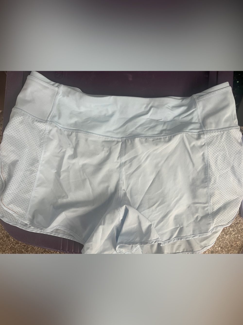 lululemon athletica Light Blue Performance Shorts